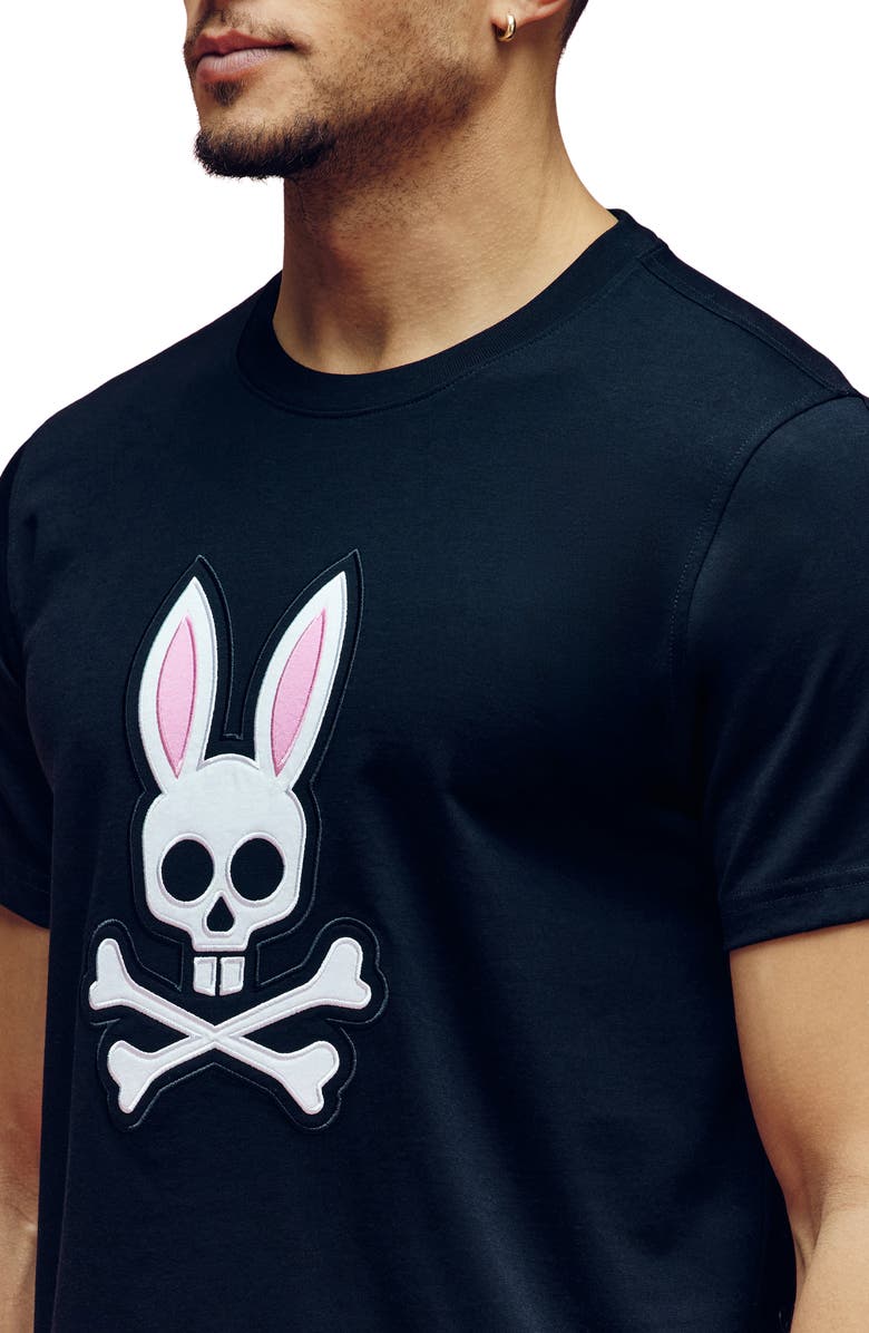 Psycho Bunny Archive Bunny Graphic T-Shirt, Alternate, color, 