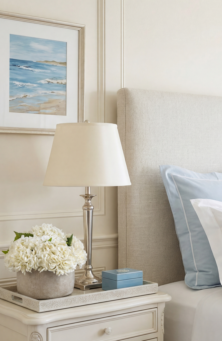 CocoBella Aurelia RealTouch Hydrangea Arrangement, Alternate, color, Snow