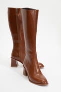 Prologue Shoes Paradis Block Heel Knee High Boot