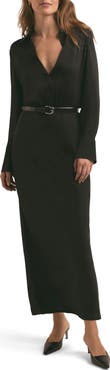 Favorite Daughter Take Me Seriously Long Sleeve Dress