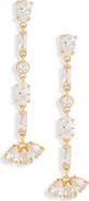 NORDSTROM RACK Mixed Cubic Zirconia Drop Earrings