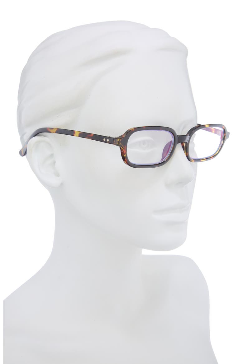 Gradient Square Sunglasses, Alternate, color, TORT