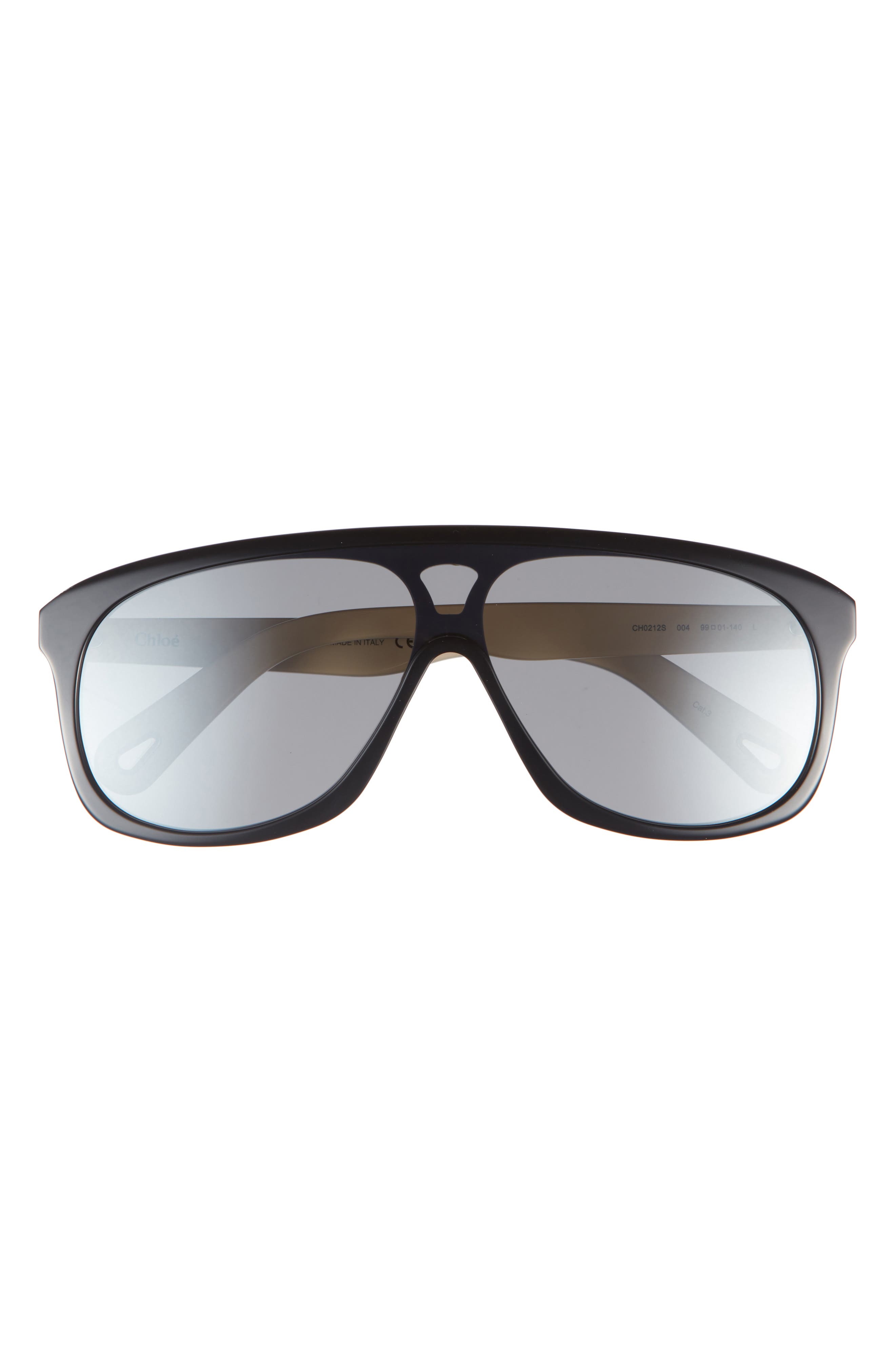 Chloé 99mm Fashion Shield Sunglasses