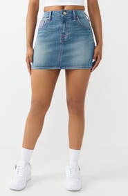 True Religion Denim Miniskirt