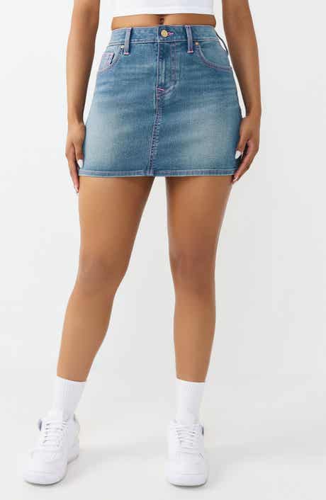 True Religion Denim Miniskirt