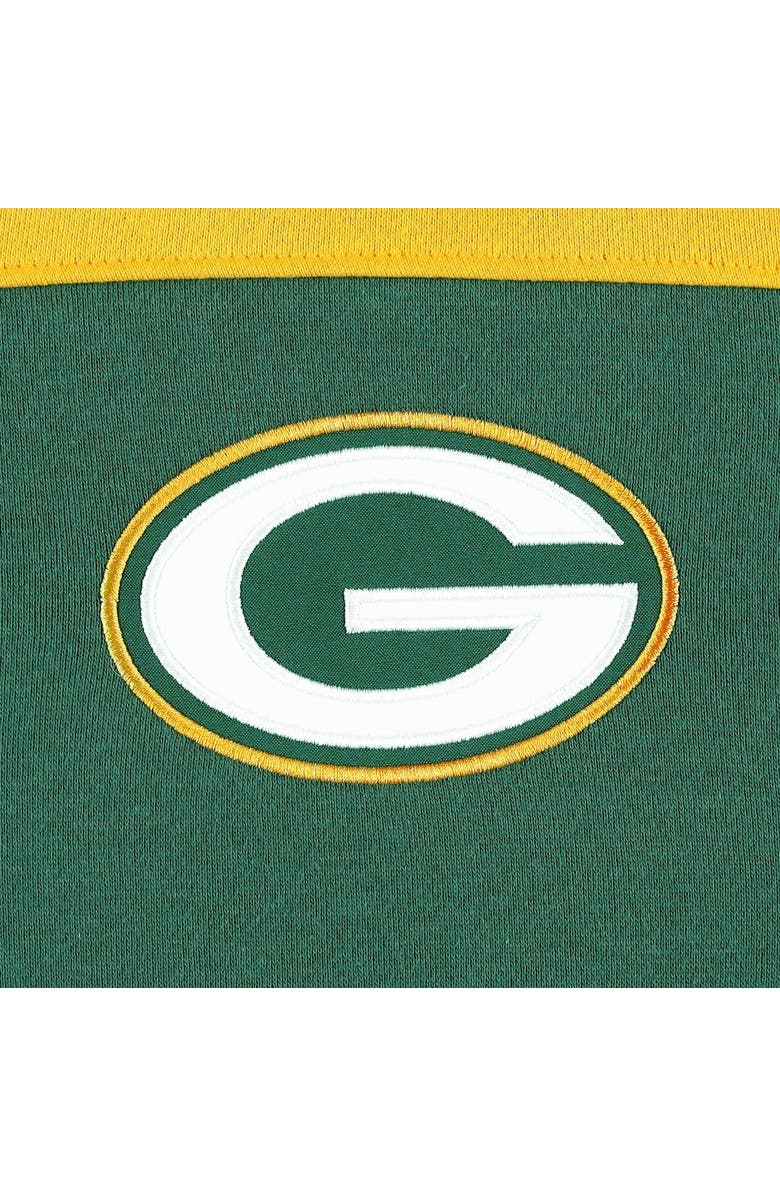 STARTER Men's Starter Green Green Bay Packers Extreme Full-Zip Hoodie Jacket, Alternate, color,