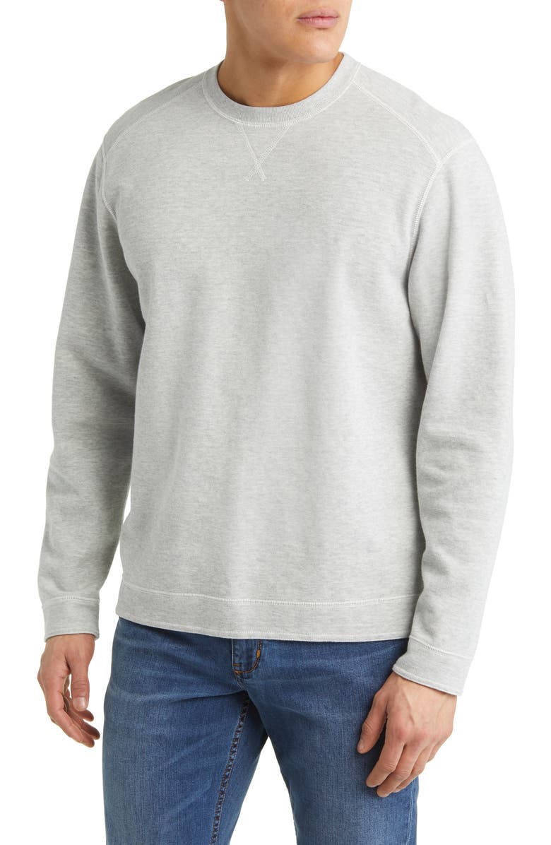 Tommy Bahama Costa Flora Cotton Blend Crewneck Sweatshirt, Main, color, 