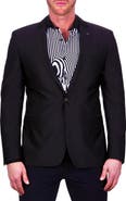 Maceoo Socrates Skull Black Blazer