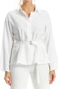 MAX STUDIO Belted Shirt
