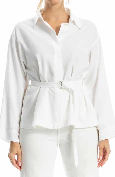 MAX STUDIO Belted Shirt