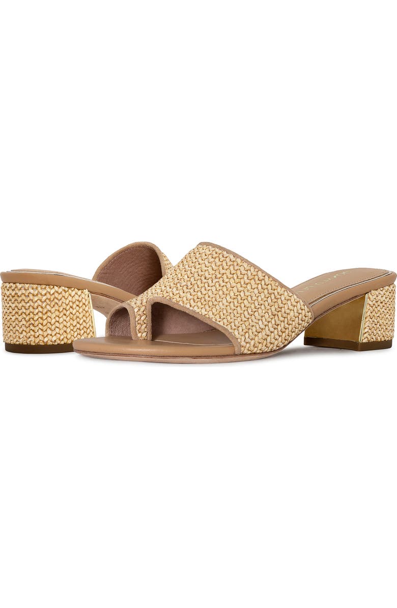 Donald Pliner Block Heel Toe Loop Sandal, Alternate, color,