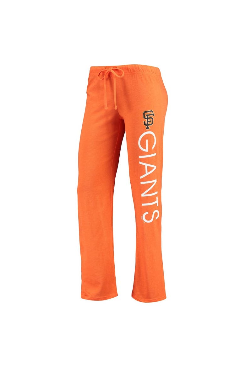 Women's Concepts Sport Orange/Black San Francisco Giants Meter Muscle Tank Top & Pants Sleep Set, Alternate, color, Orange