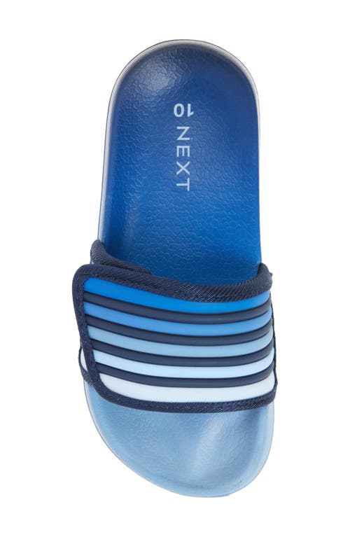 Next Kids' Gradient Slide Sandal In Blue