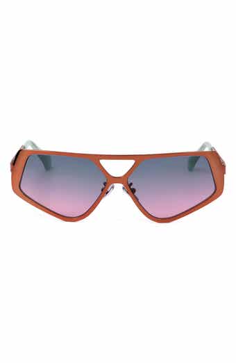 58mm Aviator Sunglasses