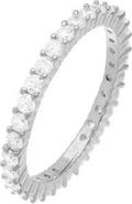 BY ADINA EDEN CZ Thin Eternity Band