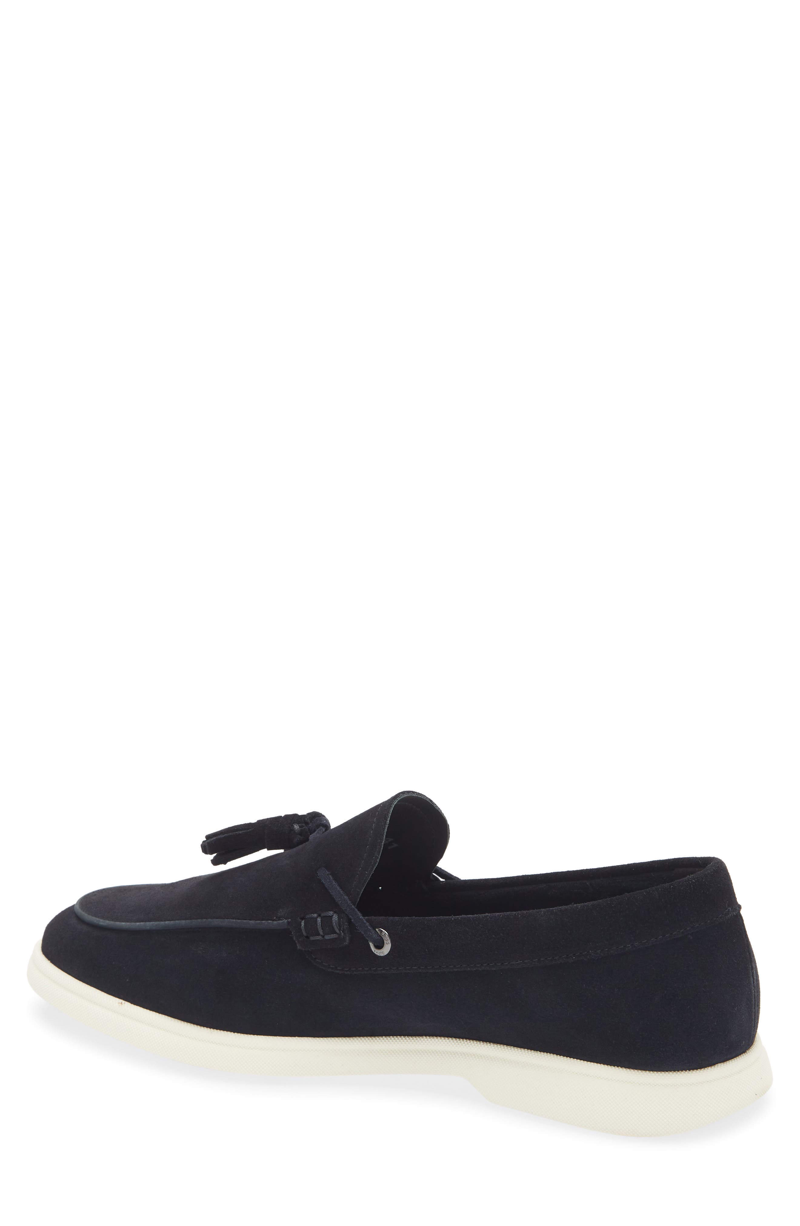 BOSS Sienne Tassel Loafer, Alternate, color, Dark Blue