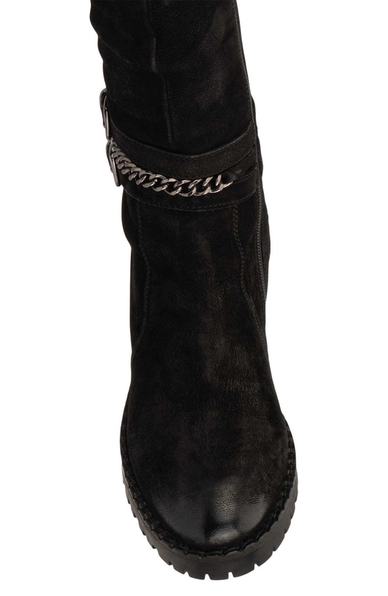 VINTAGE FOUNDRY Alice Snake Embossed Over-the-Knee Boot, Alternate, color, Black
