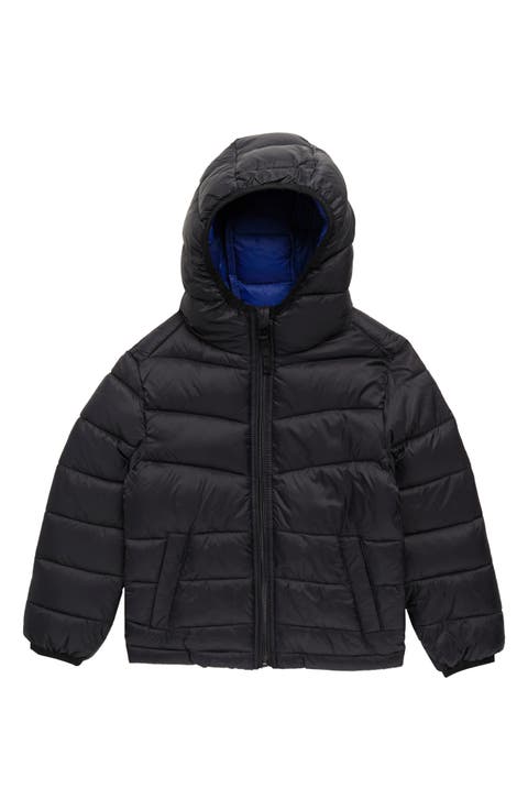 Kids' Packable Hooded Puffer Jacket (Big Kid)