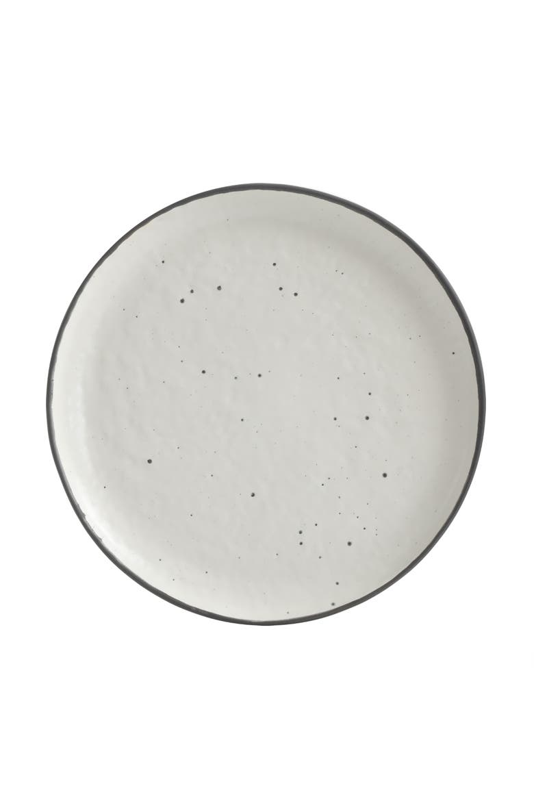 Rhinebeck 16-Piece Double Bowl Dinnerware Set, Alternate, color, White/Black