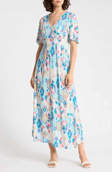 Printed Maxi Dress
