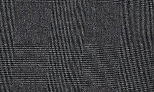 Mango Regular Fit Navy Flat Front Textured Stretch Cotton Pants In Black