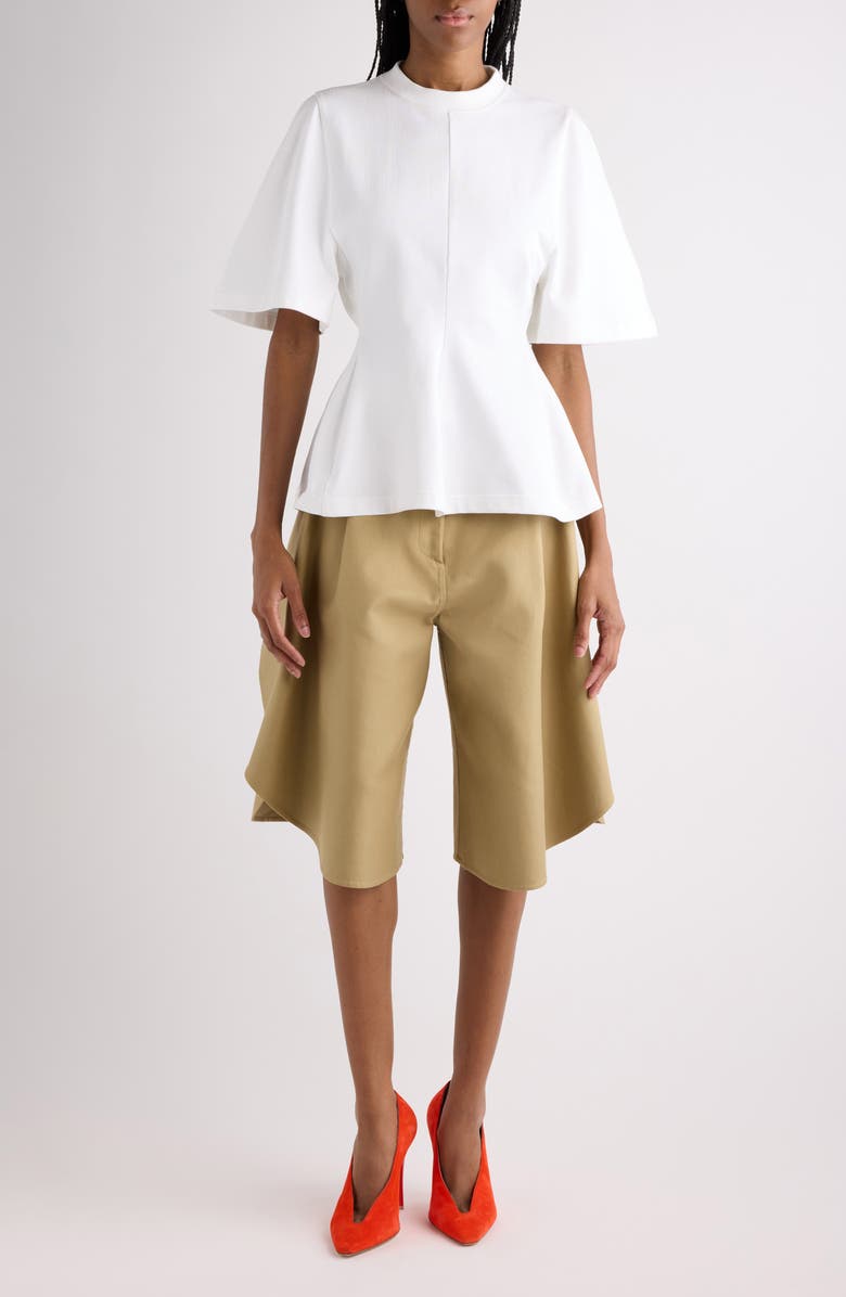 Balenciaga Shaped T-Shirt, Alternate, color, 9000 White