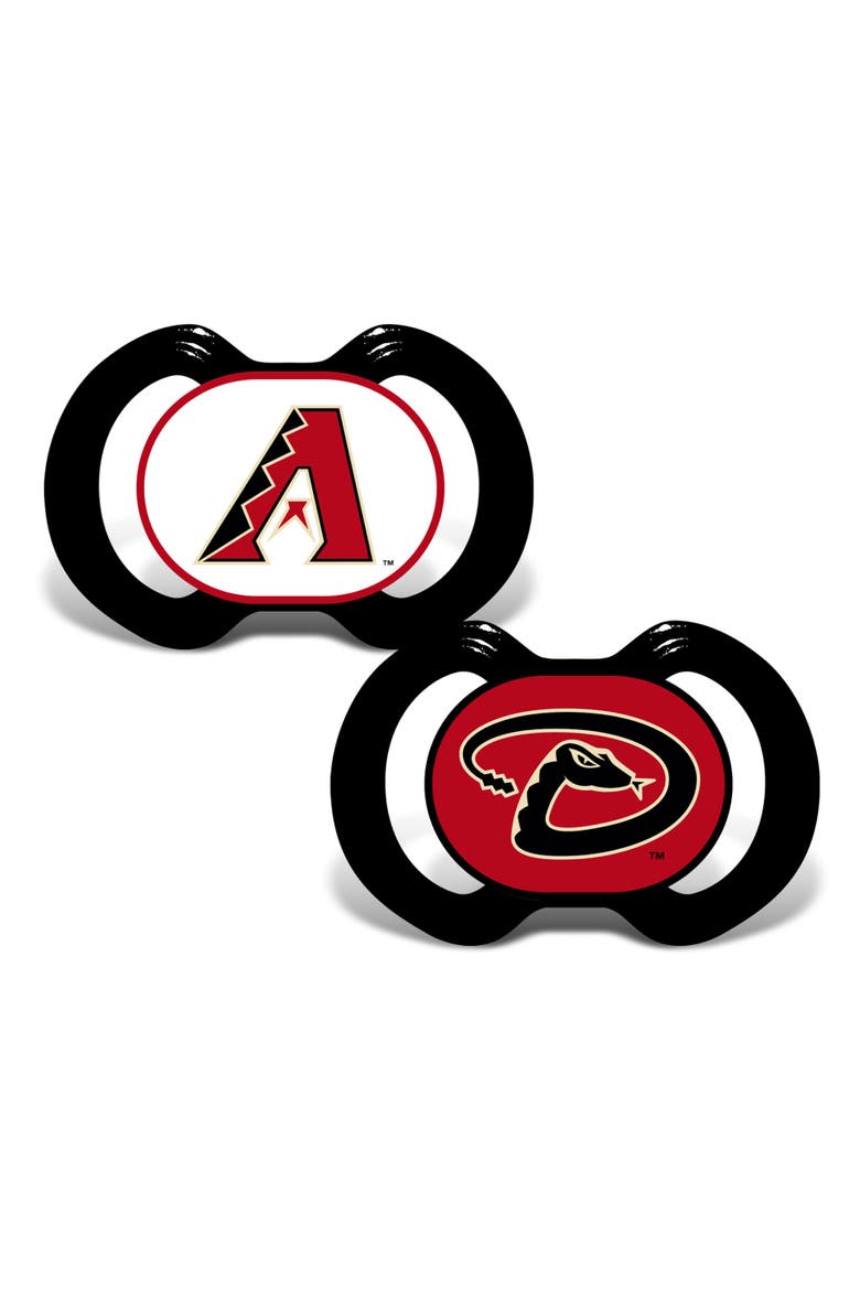 Arizona Diamondbacks Pacifier 2-Pack, Main, color, Multicolor