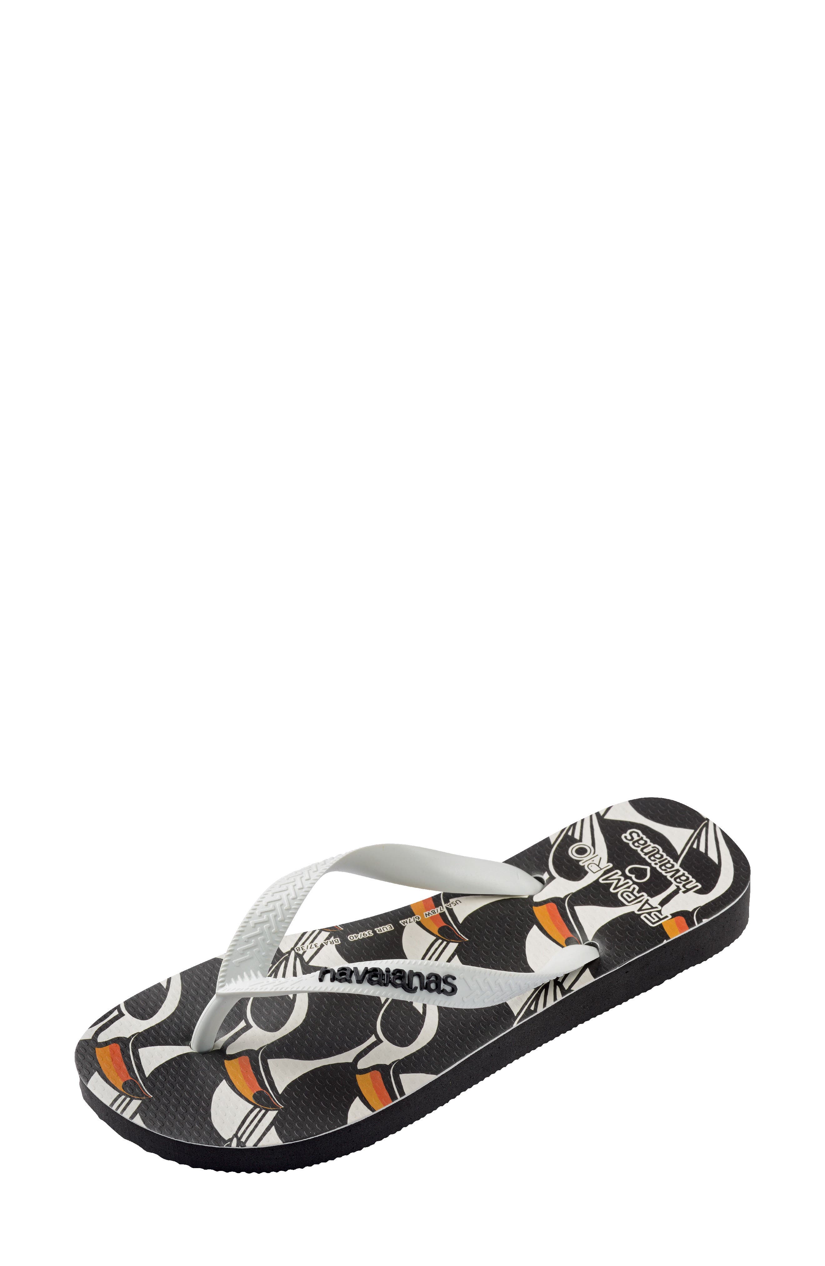 Havaianas x FARM Rio Toucabana Flip Flop, Alternate, color, 