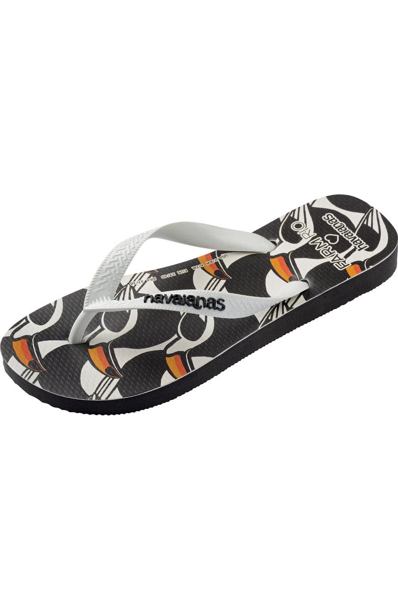 Havaianas x FARM Rio Toucabana Flip Flop, Alternate, color,