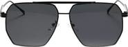 Fifth & Ninth Goldie 60mm Polarized Aviator Sunglasses