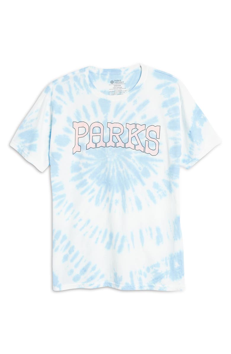 Parks Project National Parks Tie Dye Graphic Tee, Alternate, color,