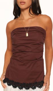 Petal & Pup Shiloh Strapless Top