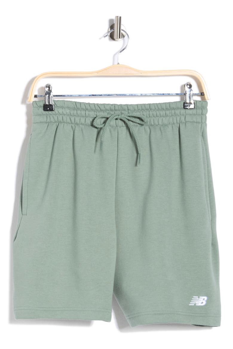 Sport Essentials Fleece Shorts, Alternate, color, DARK JUNIPER