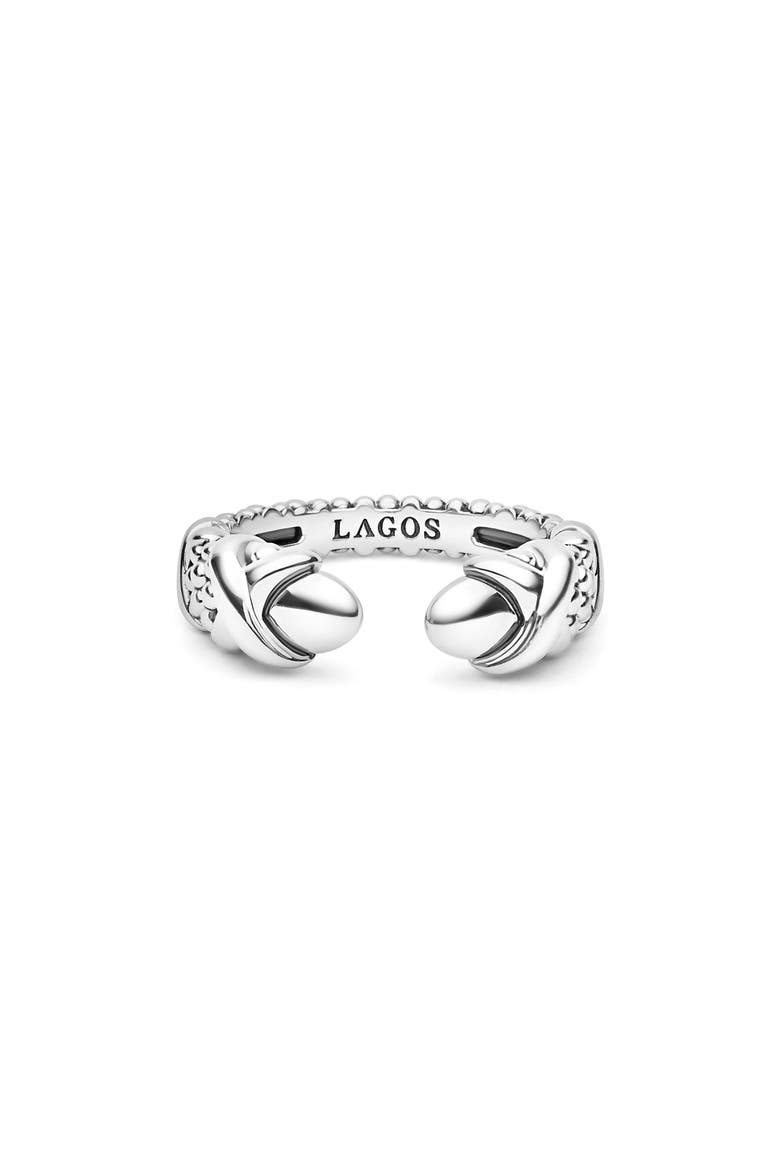 Embrace Sterling Silver Band Ring, Alternate, color, STERLING SILVER
