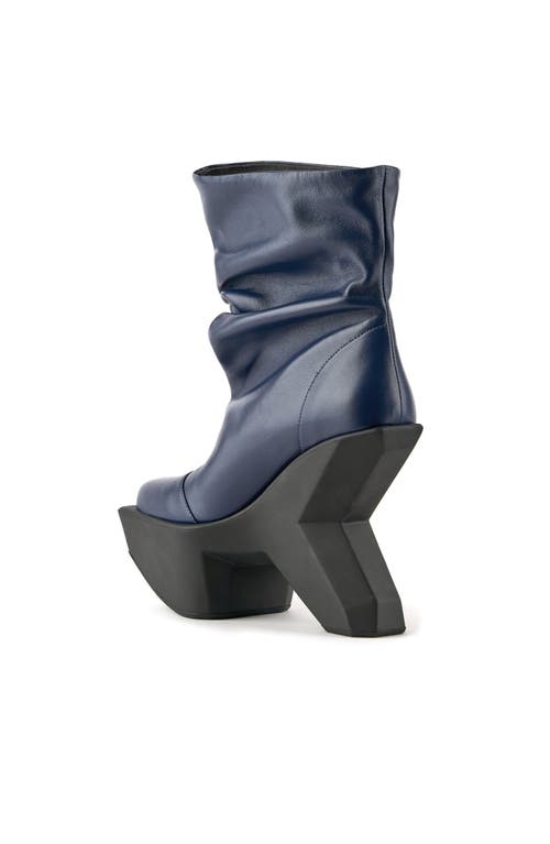 United Nude Boulder Slouch Boot In Blue