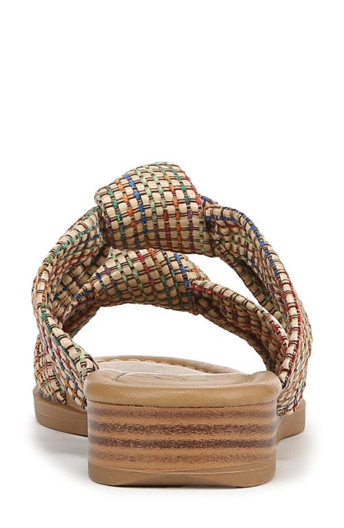 Blowfish Malibu Ashland Wedge Sandal In Multi Woven Fabric