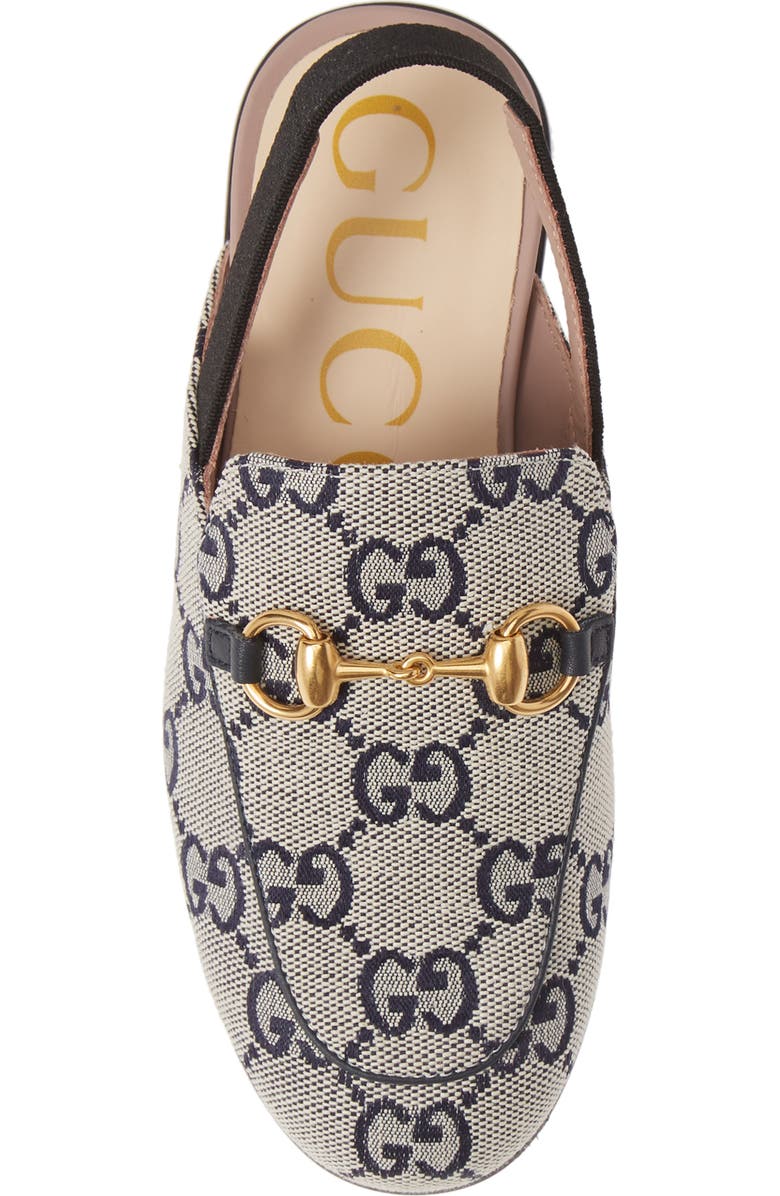Gucci Princetown GG Supreme Loafer Mule, Alternate, color,