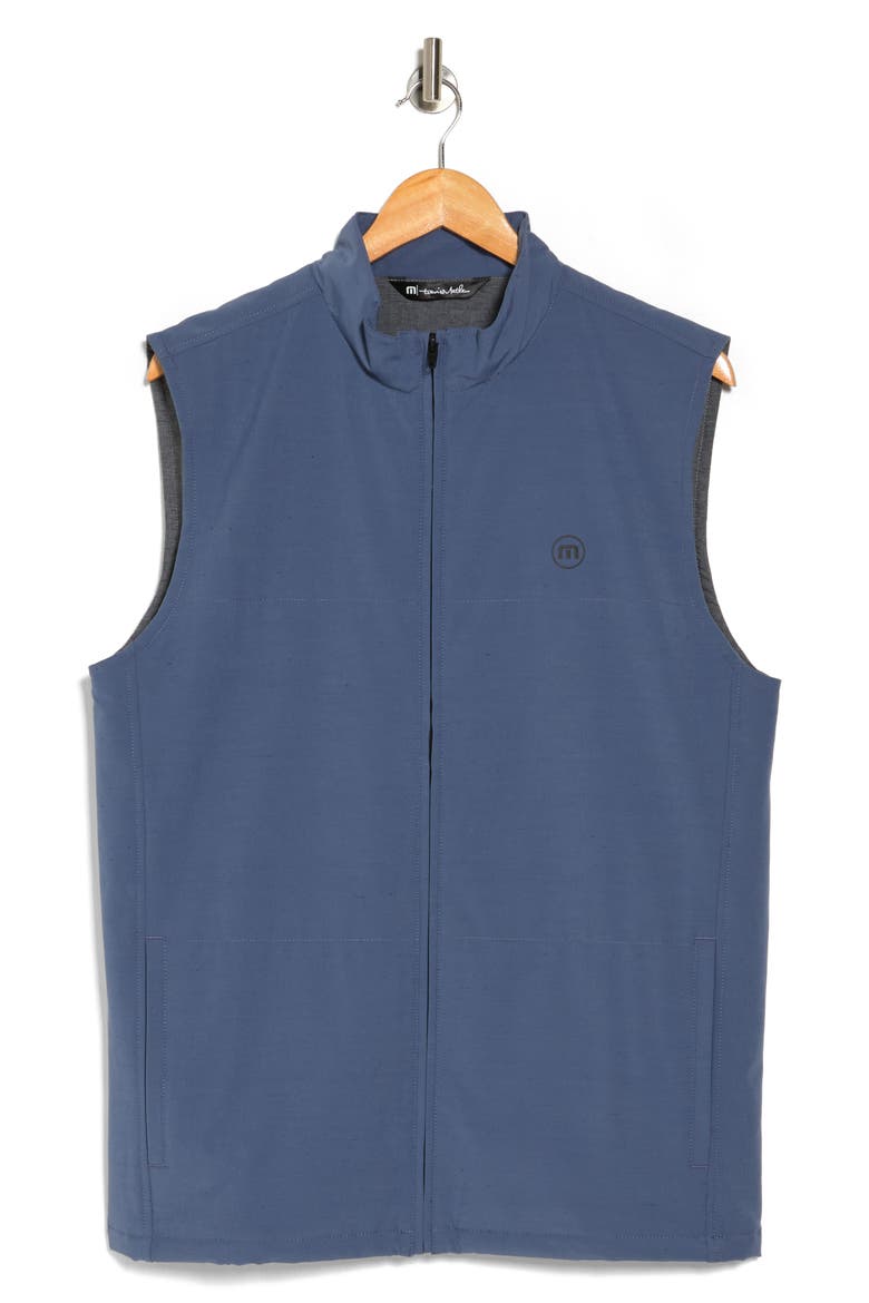 Heater Stretch Vest, Alternate, color, VINTAGE INDIGO
