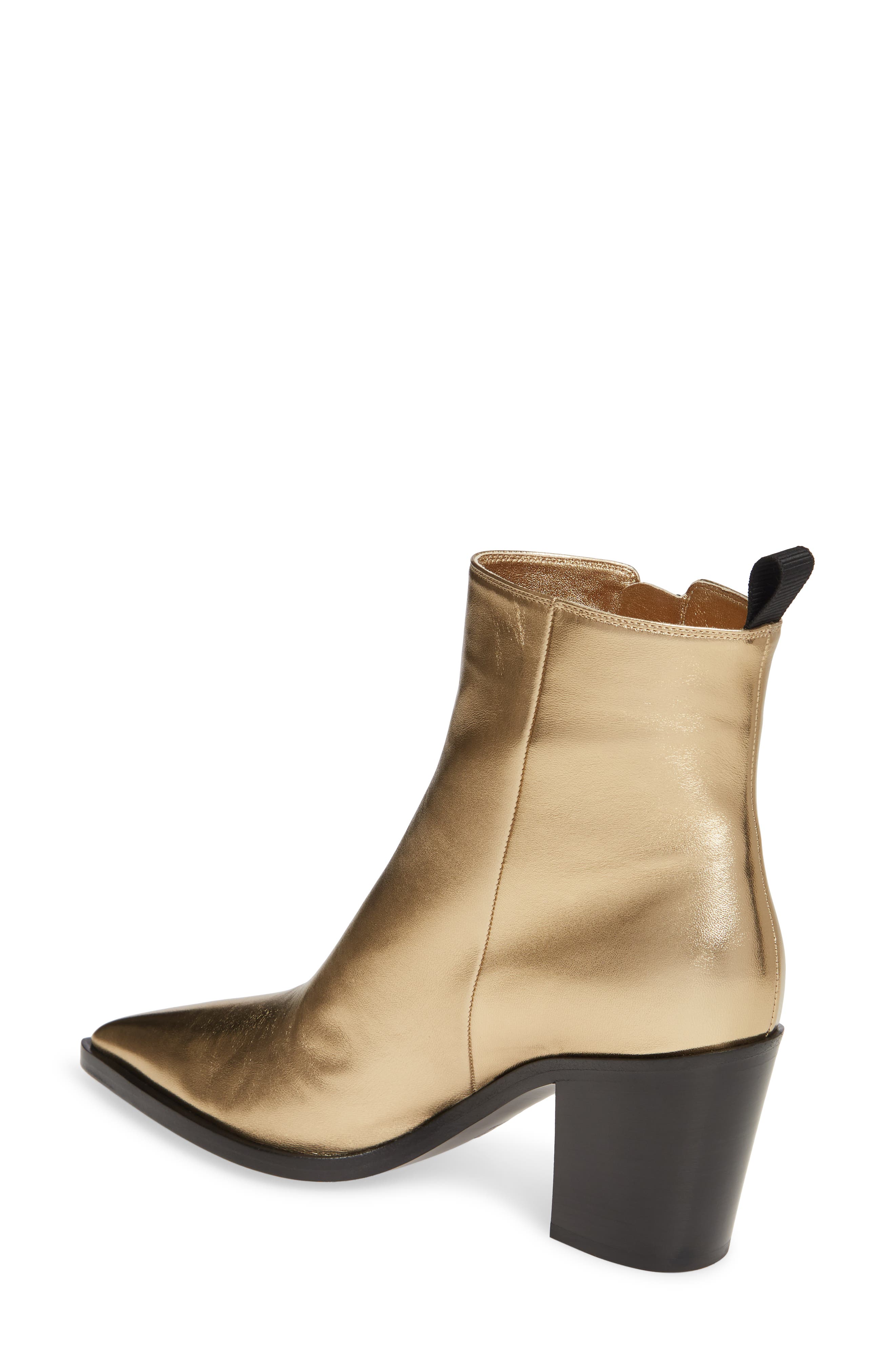 Gianvito Rossi Block Heel Bootie, Alternate, color, 