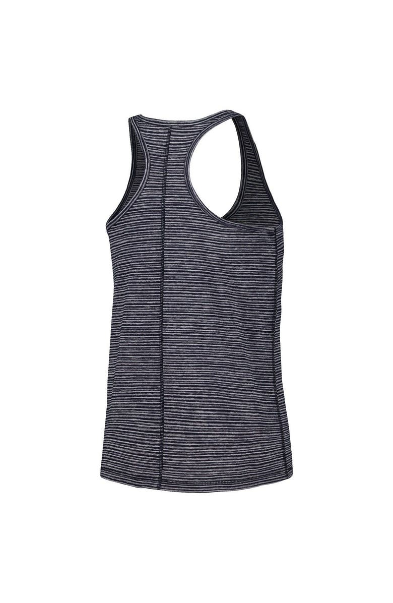 New Era Women's New Era Navy Cleveland Guardians Active Racerback Tank Top, Alternate, color, Navy