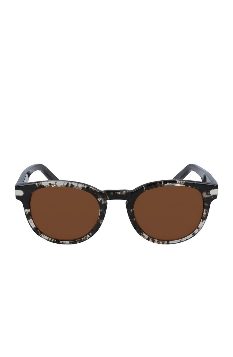 FERRAGAMO 50mm Round Sunglasses, Alternate, color, 