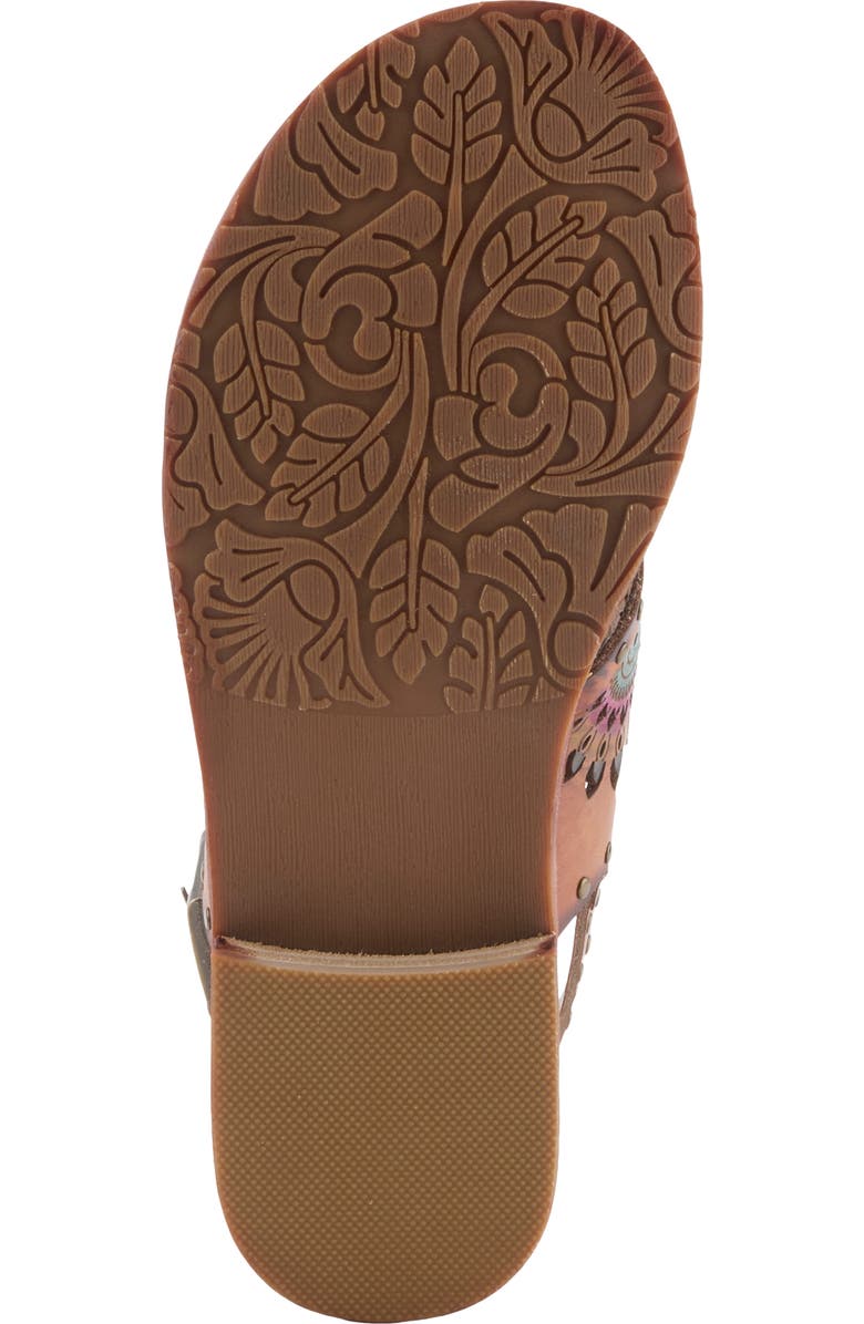 L'Artiste by Spring Step Crossroads Slingback Sandal, Alternate, color, Brown Multi