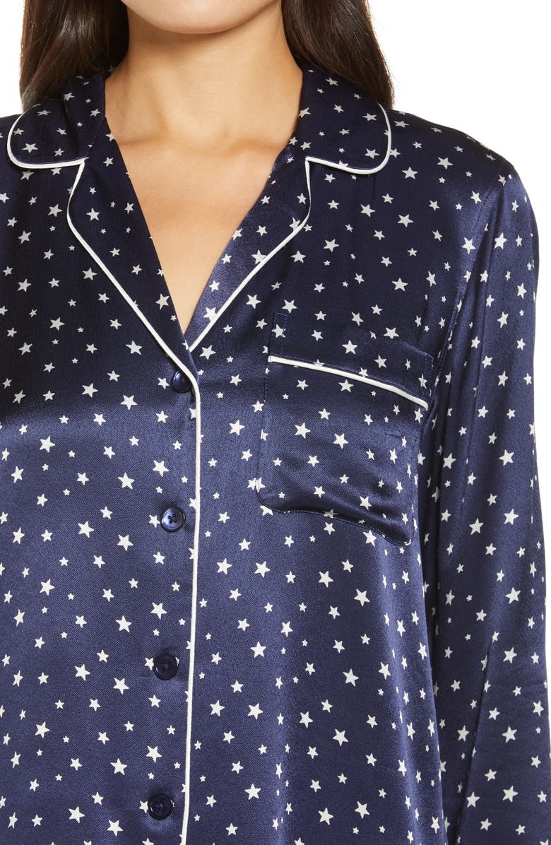 Rails Satin Pajama Set, Alternate, color,