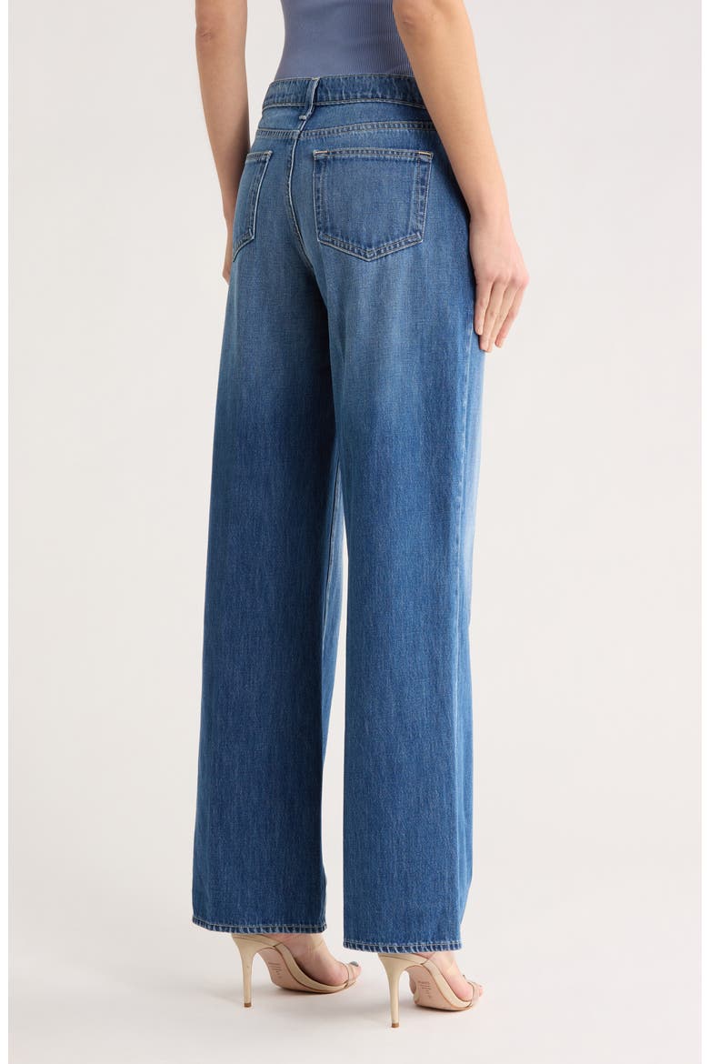 Alicent High Waist Wide Leg Jeans, Alternate, color, BRENTWOOD