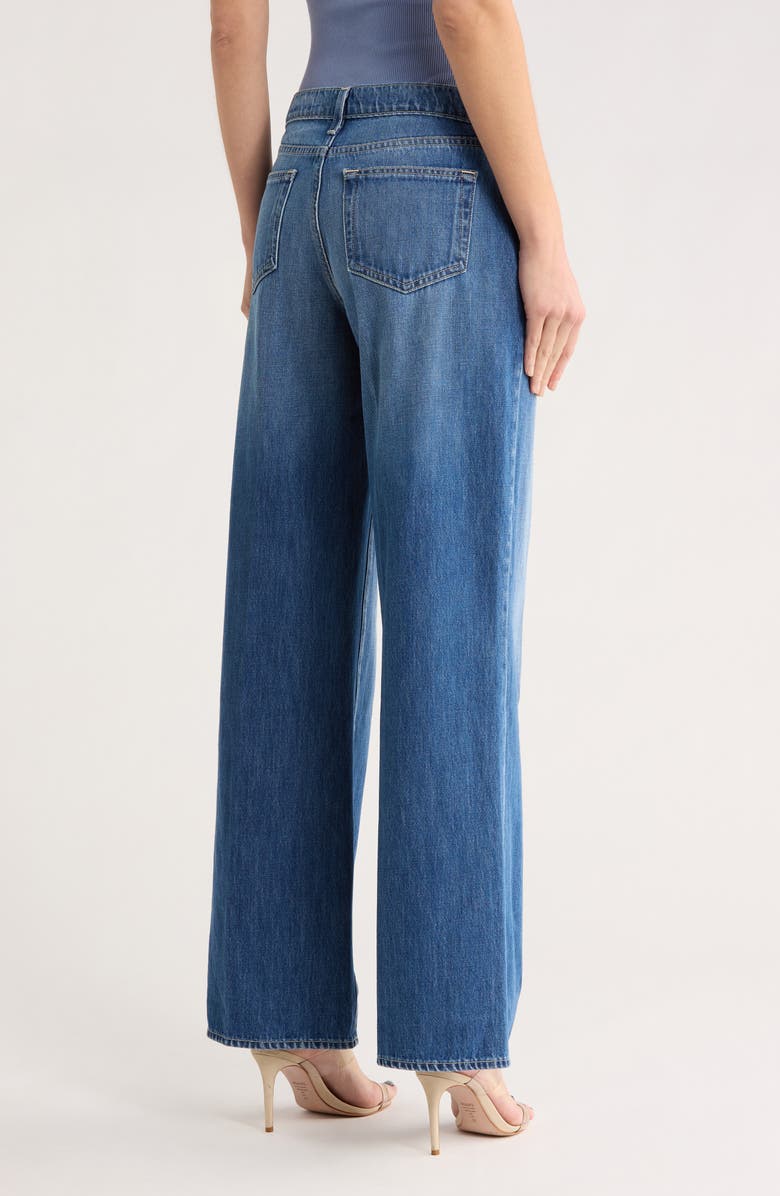 L'AGENCE Alicent High Waist Wide Leg Jeans, Alternate, color, Brentwood