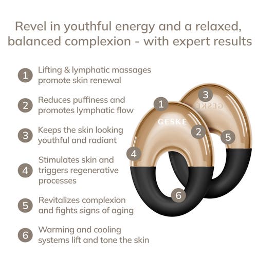 Geske Smartappguided Cool & Warm Eye Massager | 7 In Gray