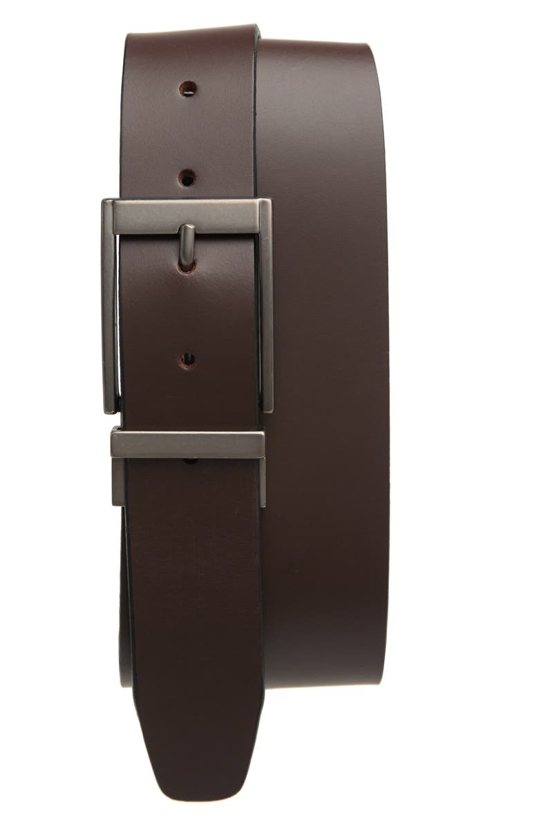 Timberland Classic Reversible Leather Jean Belt, Main, color,