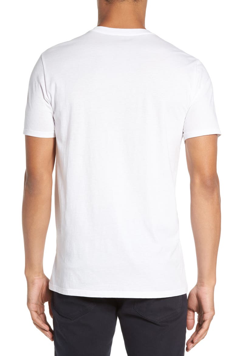 Slim Fit Crewneck T-Shirt, Alternate, color, OPTIC WHITE