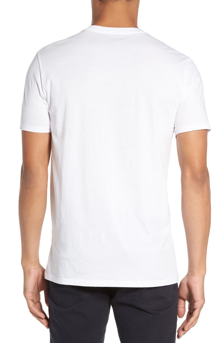 Vince Slim Fit Crewneck T-Shirt, Alternate, color, Optic White