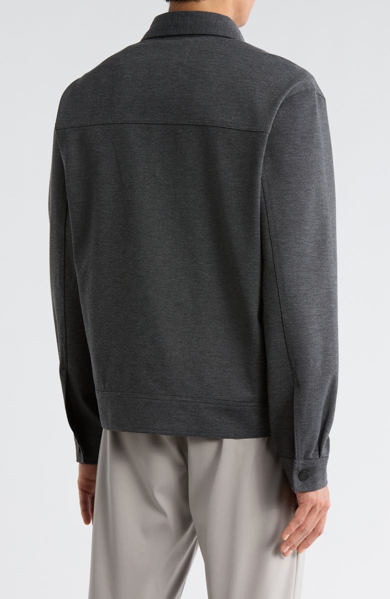 Scotch & Soda Canvas Trucker Jacket, Alternate, color, Anthracite